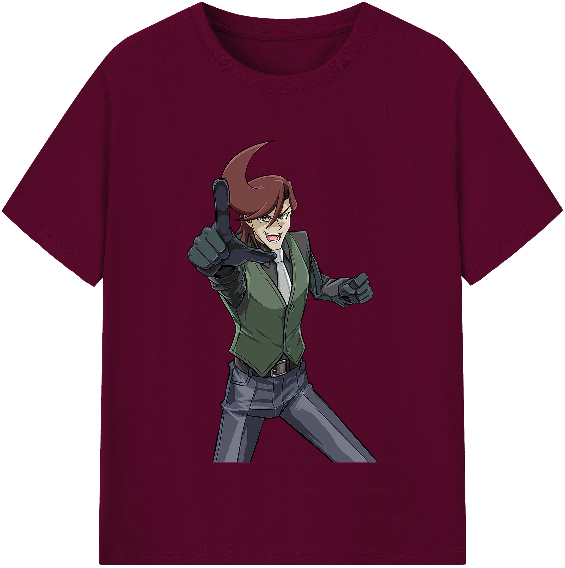 （画像用） 遊☆戯☆王 Yu-Gi-Oh! レディースカジュアルプリントTシャツ（綿100％）